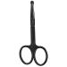 Safety Scissors Premium Manicure Rounded Tip Scissors Multi-purpose Men's Series Hair Removal Tools Stainless Steel High Precision Blade Beauty Grooming for Eyebrow Eyelash Dry Skin Nose Hair 3.5 inch