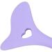 Eye Makeup Auxiliary Guard Tool Reusable Silicone Eye Makeup Aid Tool with Cream Applicator for Women Eyeshadow Mascara Drawing Accessories(Purple) - Buy Online on GoSupps.com