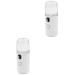 Beavorty 2pi ces Mini Humidificateur Portable Spray Hydratant Nano Brume Pour Peau Dispositif De R hydratation Pratique Et l gant 10cmX4cmx2pcs Blancx2pcs