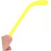Ibasenice 30 Sets Slip End Parts | Bright Yellow Arm Frame Spare Socks | Fluorescent Children's Glasses Bracket | Fun Plastic Toy Anti-Covers - Buy Online on GoSupps.com