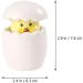 1pc Pepper Can Seasoning Container Cooking Dispenser Ceramic Chicken Figurine Ceramic Sugar Bowls Salt Bottle Ceramic Pepper Jar Salt Server Silica Gel Rooster Multifunction White - Buy Online on GoSupps.com