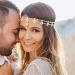 Fashband Boho Flower Head Chain | Gold Pearl Headband & Hair Accessories for Women | Unique Bohemian Style - Buy Online on GoSupps.com