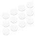 Operitacx to Go Coffee Cups Espresso Gasket Pads Cup Sealer Film Round Paper Leakproof Pads Paper Sealing Pads Beverage Paper Sealing Films 13cm/ 5.1inch (White) Espresso Liner 13X13X0.05CM
