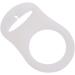 GLASSNOBLE Pacifier Clip Set - 5 Pack Luminous Silicone Baby Pacifier Holder Adapter Rings | Multicolor | International Shipping - Buy Online on GoSupps.com