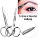 TARVIT Stainless Steel Craft & Manicure Scissors | Eyebrow Trimmer & Nose Hair Cutter for Precision Grooming | International Shipping Available - Buy Online on GoSupps.com