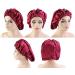 Women's Extra Large Satin Sleep Cap for Long Curly Hair - Long Satin Hair Bonnet for Sleeping - Hair Protection and Elastic Fit - Buy Online on GoSupps.com