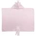 All Kids United Eco-Friendly 100% Cotton Baby Hooded Towel - Soft & Absorbent Pink Bath Towel for Babies & Children | 76 x 60 cm - Buy Online on GoSupps.com