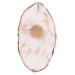 Nail Art Finger Ring Palette Polish Holder Color Mixing Plates Manicure Tools Beige Manicure Palette