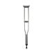 Crutches for Adults Underarm Handicapped Crutches/Canes for Persons with A Disability Freely Retractable Aluminum Walker Adjustable Range 105-155 Cm Great for Travel or Work Independence Enda -1