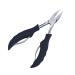 Manicure Dead Skin Scissors Stainless Steel Olecranon Dead Skin Pliers Nail Groove Nail Clippers Toe Clippers Ingrown Toenail Pliers Stainless Steel Manicure Trimming Tools (Size : Zwart)