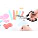 Stainless Steel Fabric Paper Pinking Craft Scissors - Zig Zag Serrated Edges - 4mm Size - for Embroidery, Sewing, and Upholstery - Buy Online on GoSupps.com