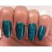 Bluesky Nail Gel Polish GREEN KEEPER Green Glitter Turquoise Glitter UV LED Soak Off (Requires curing under UV/LED Lamp) - Buy Online on GoSupps.com