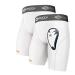 Shock Doctor (2 Pack) Compression Shorts Briefs with Bio-Flex Protective Cup. Mens / Youth Baseball, Hockey, Lacrosse etc Adult Small