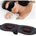3 Pack Sleep Mask Set for Men and Women | Silk Cover | Blackout Eye Masks | Contoured for Side Sleepers | Cooling 3D Design | His and Hers Cotton Shades | Night Time Blindfolds - Buy Online on GoSupps.com