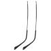 Ciieeo 1 pair of glasses accessories glasses repair glasses Metal legs Arms for glasses Sunglasses Sunglasses Replacement glasses Bones Replacement glasses Bones Frame Components Plastic Black 14x0.6cm