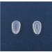 NicelyFit Clear Clip-on Nose Pads for Oakley Glass Frames Keel Holbrook Carbon Blade Tincan Tinfoil Crosshair etc 3 Pairs - Buy Online on GoSupps.com