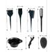 24Pcs Hair Dyeing Set - Complete DIY Salon Kit with Bowl Clips Gloves & Ear Pads | Perfect for Home Hair Color - Buy Online on GoSupps.com