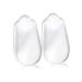 FOMIYES 5 Pairs Gel Insoles Heel Cup Protectors Shoe Insoles High Heel Pads Insoles Heel Inserts Shoe Inserts Insoles Heel Liners Soft Heel Cups Soft Heel Pads Ladies Back Pad Foot As Shown 9X5cm