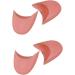 Buy 2 Pairs Silicone Toe Caps & Fore Foot Cushion Pads - Protective Sleeve & Separator for Comfort | International Shipping - Buy Online on GoSupps.com