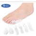 Anggrek Original Tailors Bunion Pads - 6 Soft Gel Hallux Valgus Protectors for Men & Women - Bunionette Toe Spreaders & Shields - Buy Online on GoSupps.com