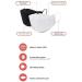 GOOD DAY Black KF94 Certified Dust Masks - 10 Pack for Adults | Single Use, Individual Packaging - Buy Online on GoSupps.com