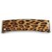 'Clic Clic' Stylish Animal Print Hair Slide/Grip/Hair Clip with Silver Tone Closure - 70mm Across - Buy Online on GoSupps.com
