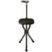 Canes Old Man Walking Stick with Seat Multifunctional Crutches Three Legged Folding Chair with LED Lights Lightweight Walking Stick for The Elderly powerfully