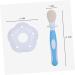 Buy Beaupretty Silicone Children's Toothbrush for Toddlers | Baby Training Brush Set - 1 Piece Blue | Soft Bristles for Gentle Oral Care - Buy Online on GoSupps.com