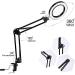 Spacmirrors Magnifying Glass 10 Lighting Levels Dimming Adjustable Industrial Clamp 5X Magnification Magnifying Glasses LED Light Magnifying Lamp Magnifier - Buy Online on GoSupps.com