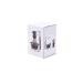 Perfect Brush Shaving Kit Set for Men & Women - Stainless Steel Cup Razor & Stand (White One Size) - International Shipping Available - Buy Online on GoSupps.com
