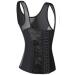 2.5 Yards Three Row Hook and Eye Tape Trim for Sewing, Quilting, Corset, Bra - Black Three Row - Buy Online on GoSupps.com