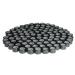 MilleniumHair 100 Microrings with Silicone Size M Black