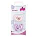 Shop Nip Newborn Girl Pacifier - Silicone 0-2 Months | International Shipping Available - Buy Online on GoSupps.com
