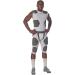 Buy Champro Man-Up 7-Pad Compression Football Girdle - White/Opulent Garden | International Shipping Available - Buy Online on GoSupps.com