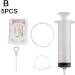 BaYuYPOO Clean Brush Kit For Refrigerator Fridge Suction Syringe Remover Fridge Cleaning Openers Refrigerator Brush Kit With Dredger White 6pcs - Buy Online on GoSupps.com