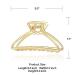 TANG SONG 12 PCS Large Metal Hair Claw Clips - Stylish Hair Barrettes for Thick Hair - Silver, Gold, Rose Gold & Black - Buy Online on GoSupps.com
