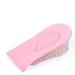 Grips Heel Liner TPR detachable Shoe Lift Heel Cushion Support Women Comfort Stand for Heel Spurs and Pain Relief(Pink Medium)