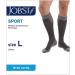 Jobst Sport Running Stockings - Compression Socks for Men & Women | Enhance Blood Circulation | Soft Light & Breathable - Gray Size L - Buy Online on GoSupps.com
