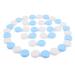 HELLERY 20x portable transferred contact lens container contact lens container set lentil container contact lens care box for travel blue