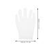 POPETPOP 12 Pairs Washable Cotton Gloves Washable Gloves Elastic Gloves Household Cleaning Gloves Work Watch Gloves Elastic Cotton Gloves Household Cotton Gloves Hand Covers Silver 21x11x7cm - Buy Online on GoSupps.com