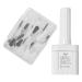 Healeved 1 Set Nail Art Replacement Nail Polish Nail Polish Applicators with Bottle