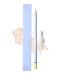 Concealer Pencil Multifunctional Waterproof Pencil with Pencil Sharpener Long Lasting Moisturizing Pencil with Sharpener Ivory White