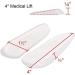 Pizarra & Lateral Heel Wedge Silicone Insoles for Supination and Pronation - Corrective Shoe Inserts for Bow Legs, Foot Alignment, Knock Knee - Buy Online on GoSupps.com