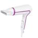 2100W Hair Dryer Nano Ionic Blow Dryer Professional Salon Hair Blow Dryer Lightweight Fast Dry Low Noise with Concentrator Diffuser White