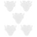 DIYEAH 5pcs Coaster Mold DIY Scented Candle Mold Scented Candle Making Supplies Silicone Coasters Silicone Scented Candle Mold Candles Resin Epoxy DIY Crafts Mold Silica Gel Soap
