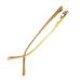 Casota glasses replacement bars glasses brackets 1 pair glasses bars spare glasses made of plastic for men and women transparent brown