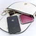 Snowflakes Mini Makeup Mirror with 10x Magnification - Handheld Compact Cosmetic Mirror for Travel and Purses (Purple) - Buy Online on GoSupps.com