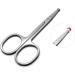 Professional Facial Hair Scissors Solid Stainless Steel Scissors Round Safety Scissors for Eyebrows Eyelashes Nose HairStainless Steel Scissors - Buy Online on GoSupps.com