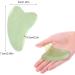 Handmade Jade Gua Sha Tool for Massage & Therapy | Small Triangle Scraping Board for Acupuncture & Trigger Point Treatment - Buy Online on GoSupps.com