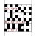 CROSSWORD PREMIUM A4 EDIBLE ICING CAKE TOPPER DECORATION CROSS WORD D1